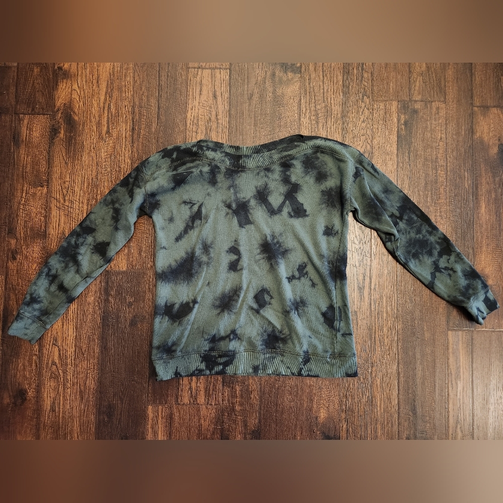 Maurices Green Tye Dye Top Small